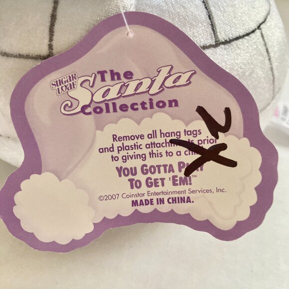 Santa Collection Sugar Loaf Penguin Finger Hand Puppet Stuffed Plush Igloo 2007 - Picture 10 of 14